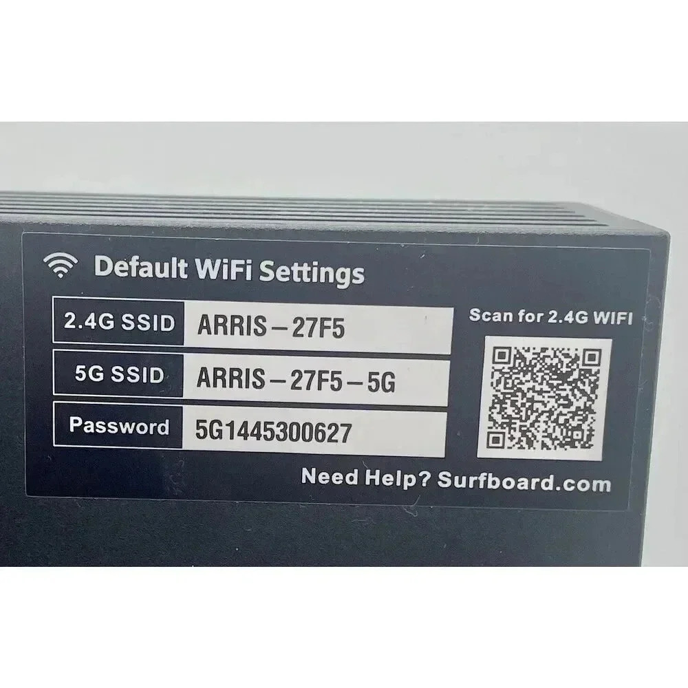 ARRIS Surfboard DOCSIS 3.0 Cable Modem & Wi-Fi‎ Router AC1900 SBG6950AC2 - Picture 3 of 7